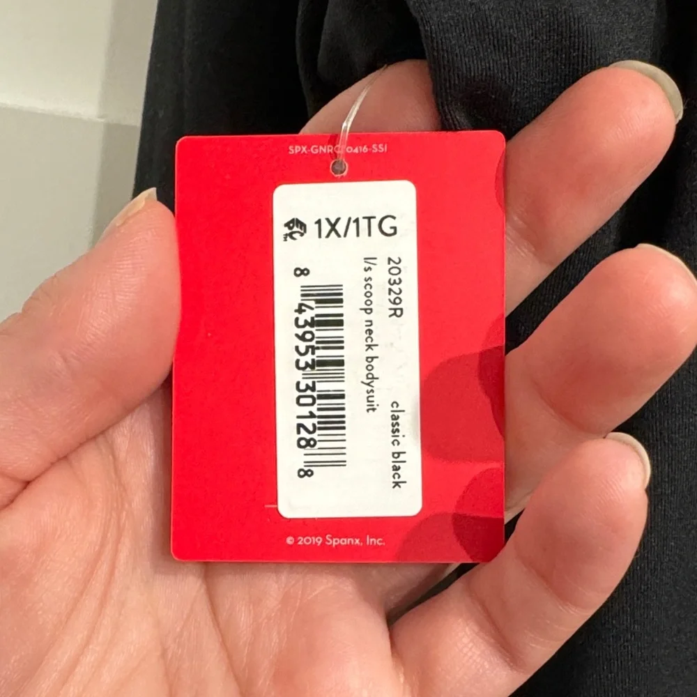 Spanx Suit Yourself long sleeve scoop neck bodysuit - Picture 4 of 5